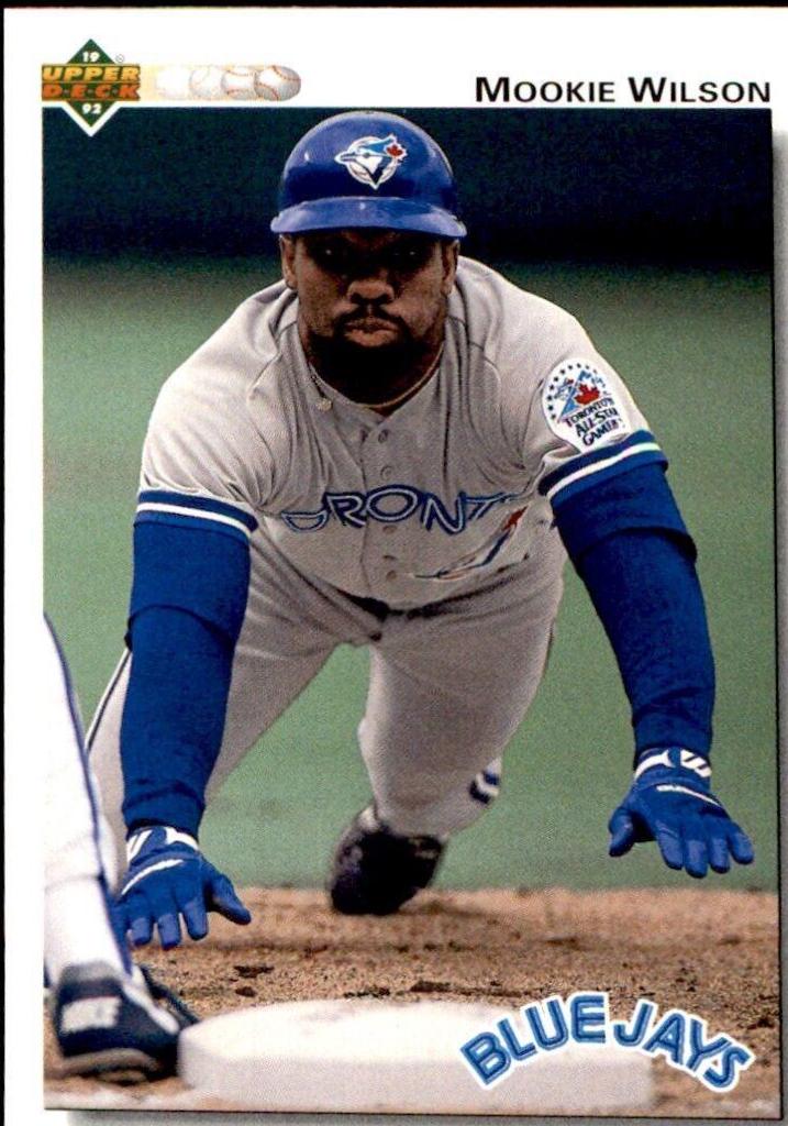 Mookie Wilson #391 Baseball Cards 1992 Upper Deck