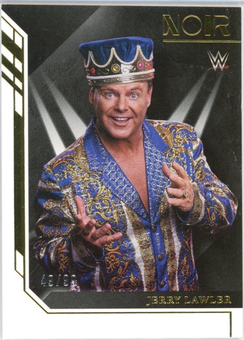 Jerry Lawler #4 Wrestling Cards 2023 Panini Chronicles WWE Noir