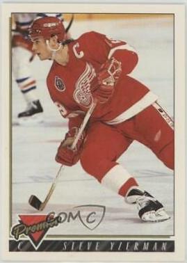 Steve Yzerman #280 Hockey Cards 1993 Topps Premier