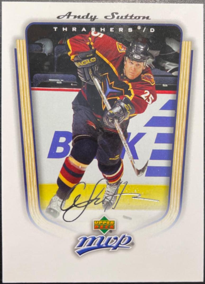 Andy Sutton #17 Hockey Cards 2005 Upper Deck MVP