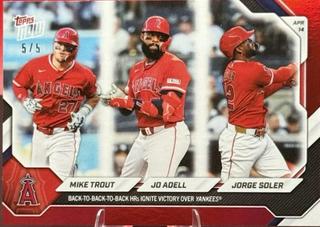 Mike Trout / Jo Adell / Jorge Soler