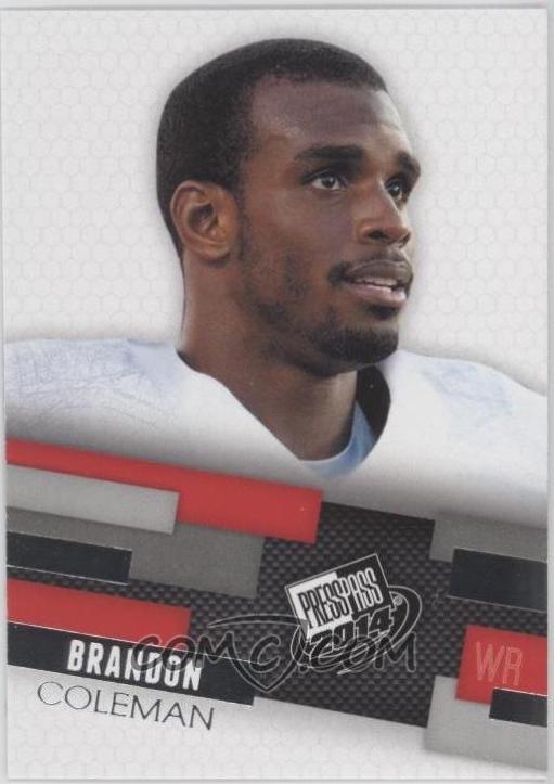 Brandon Coleman #12 Football Cards 2014 Press Pass