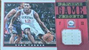 Evan Turner #4 Basketball Cards 2012 Panini Game Jerseys