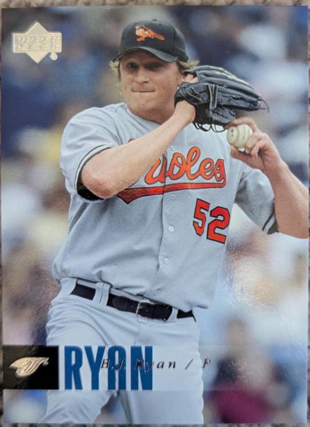 B.J. Ryan #52 Baseball Cards 2006 Upper Deck