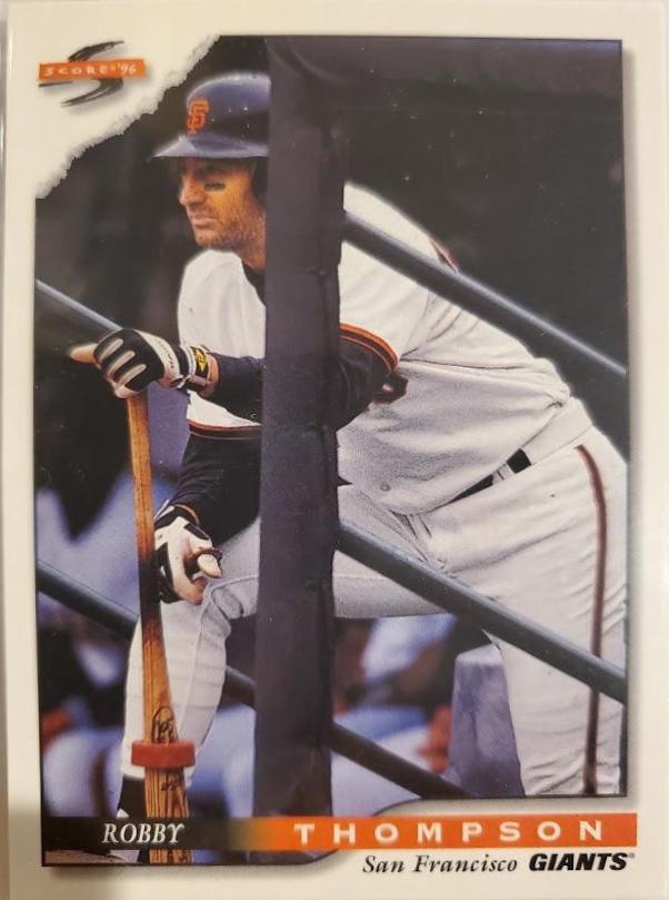 Robby Thompson #351 Baseball Cards 1996 Score