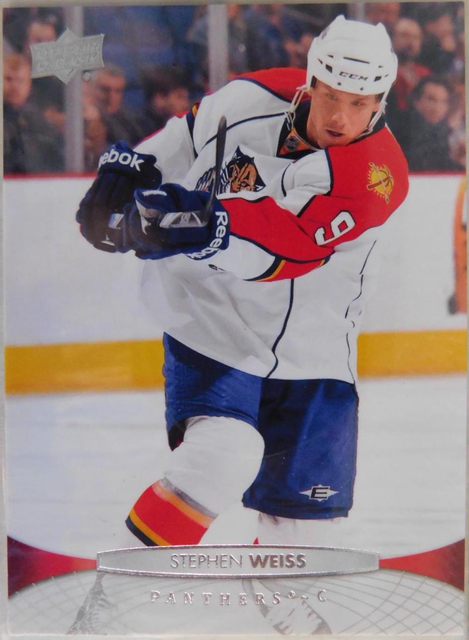 Stephen Weiss #121 Hockey Cards 2011 Upper Deck