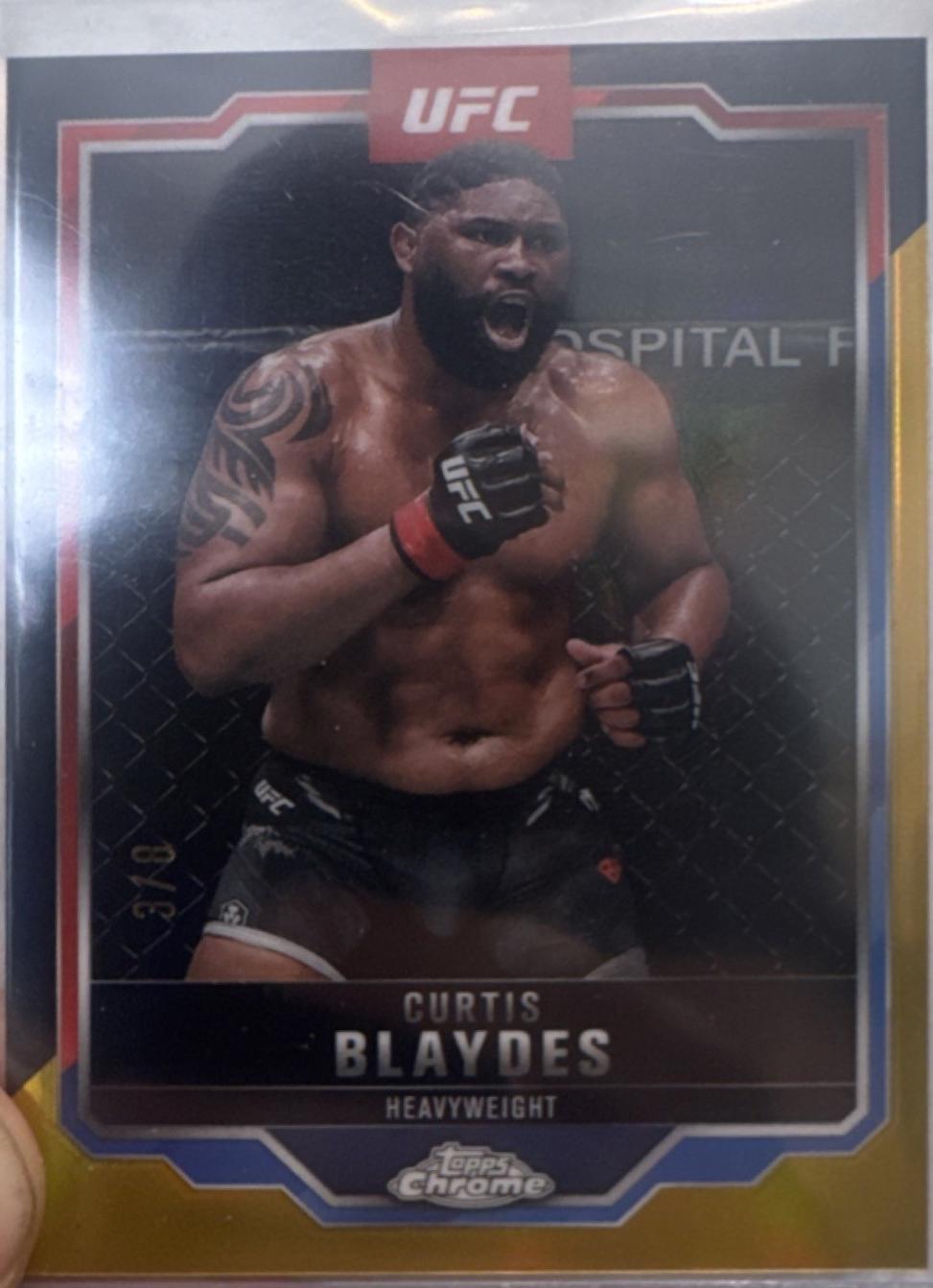 Curtis Blaydes [Black Gold Refractor] #31