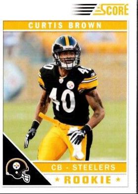 Curtis Brown #323 Football Cards 2011 Panini Score