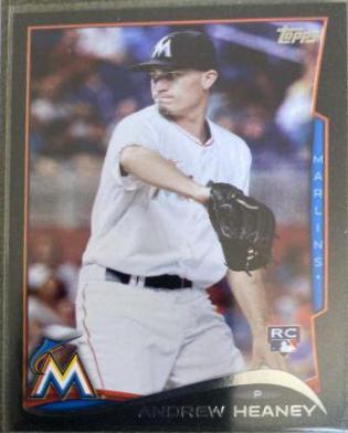 Andrew Heaney #US245 Baseball Cards 2014 Topps Update