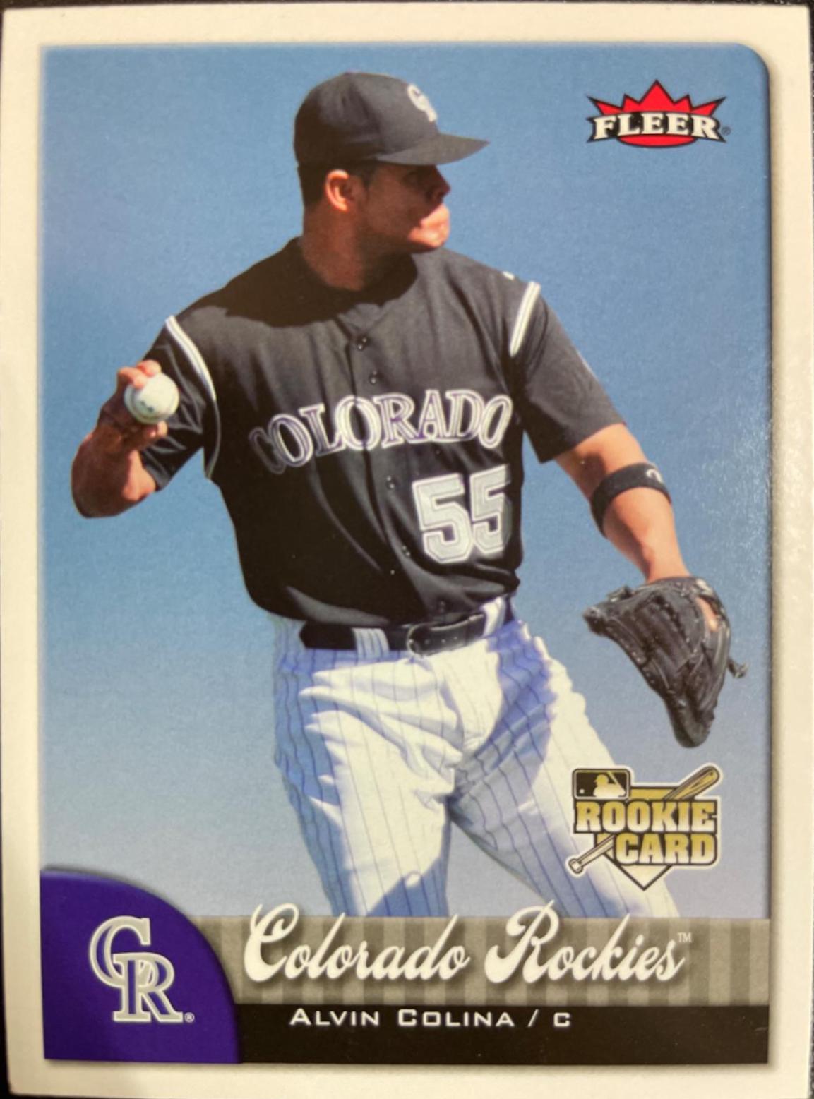 Alvin Colina #321 Baseball Cards 2007 Fleer