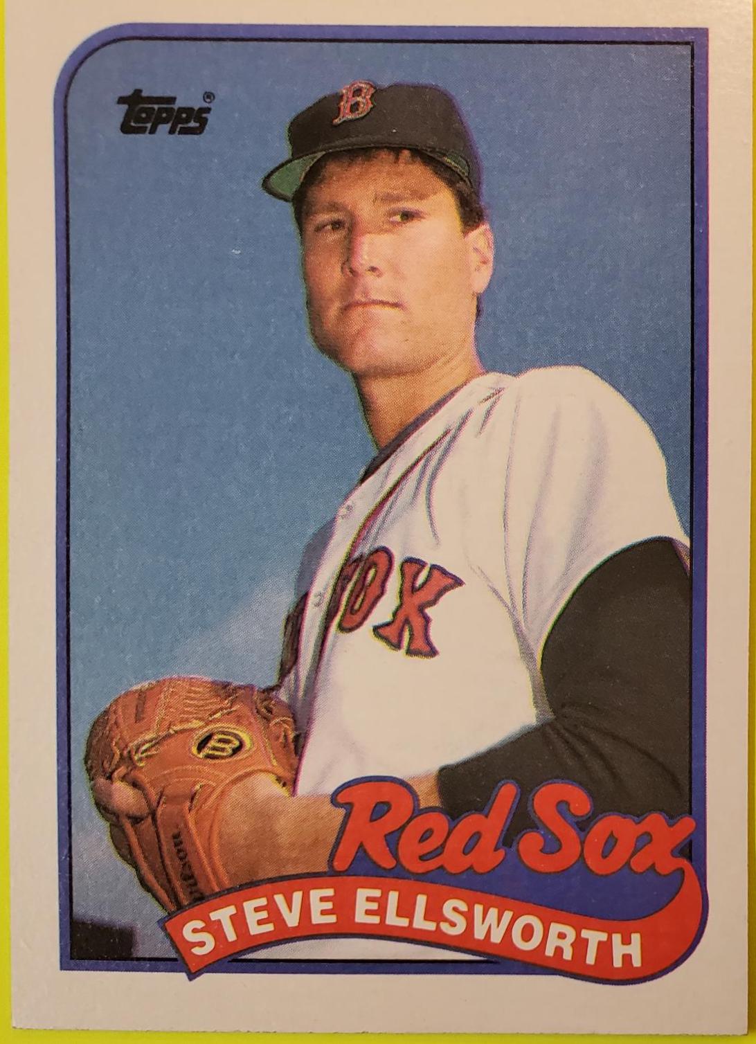 Steve Ellsworth #299 Baseball Cards 1989 Topps Tiffany