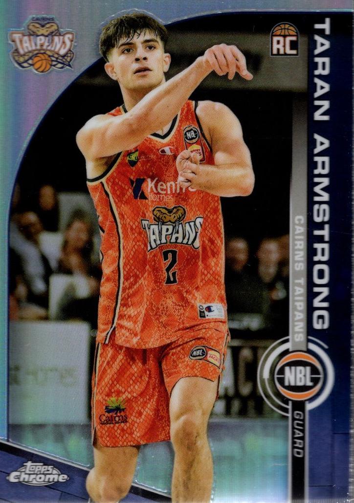 Taran Armstrong #30 Basketball Cards 2023 Topps Chrome NBL