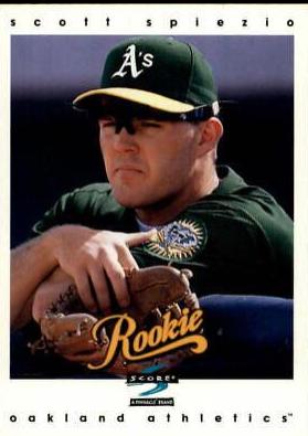 Scott Spiezio #485 Baseball Cards 1997 Score