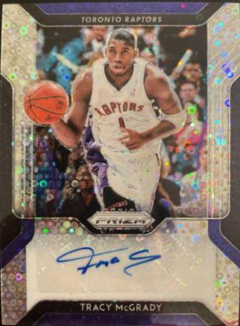Tracy McGrady #FBTMG Basketball Cards 2018 Panini Prizm Fast Break Autographs