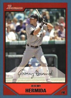 Jeremy Hermida #21 Baseball Cards 2007 Bowman