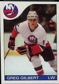 Greg Gilbert #126 Hockey Cards 1985 Topps