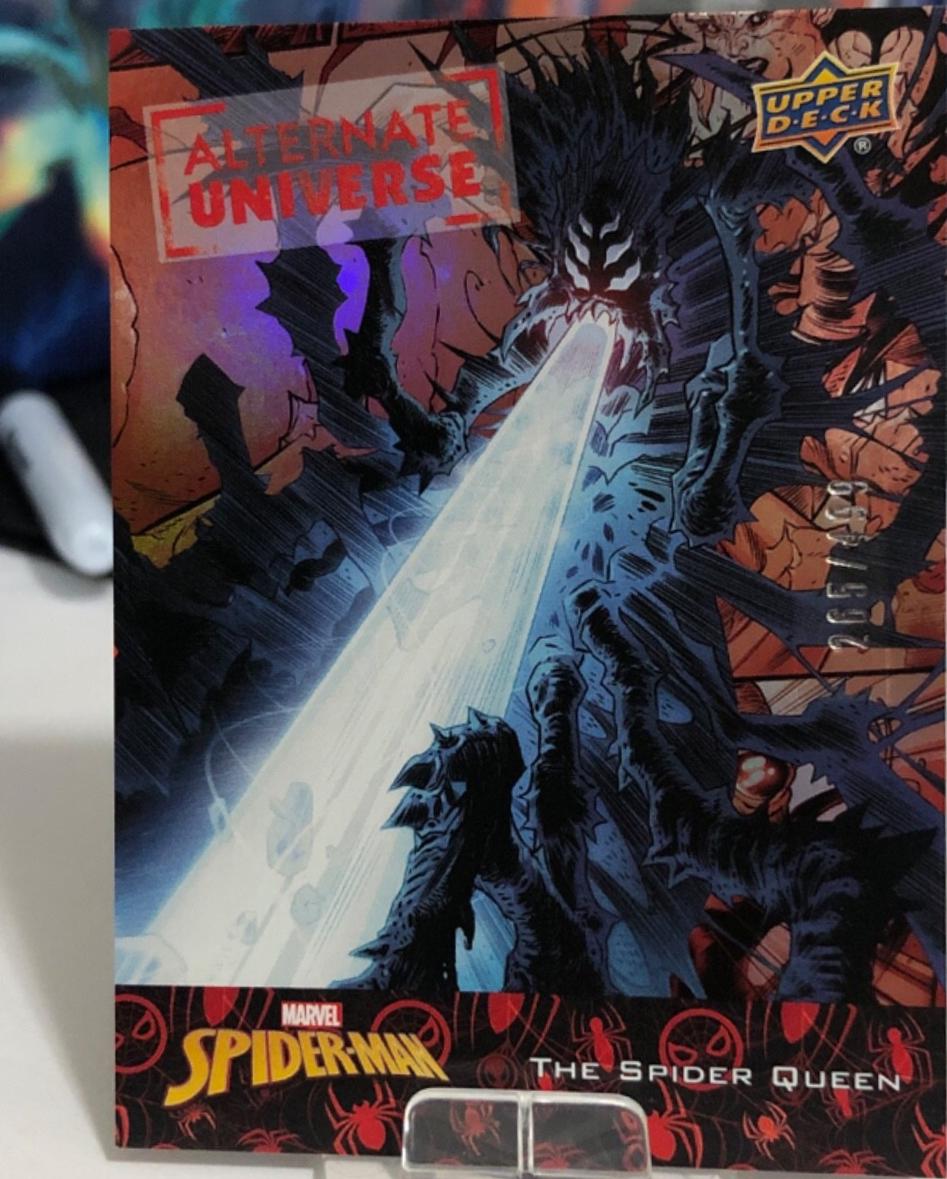 The Spider Queen #AU-21 Marvel 2024 Upper Deck Spider-Man Alternate Universe