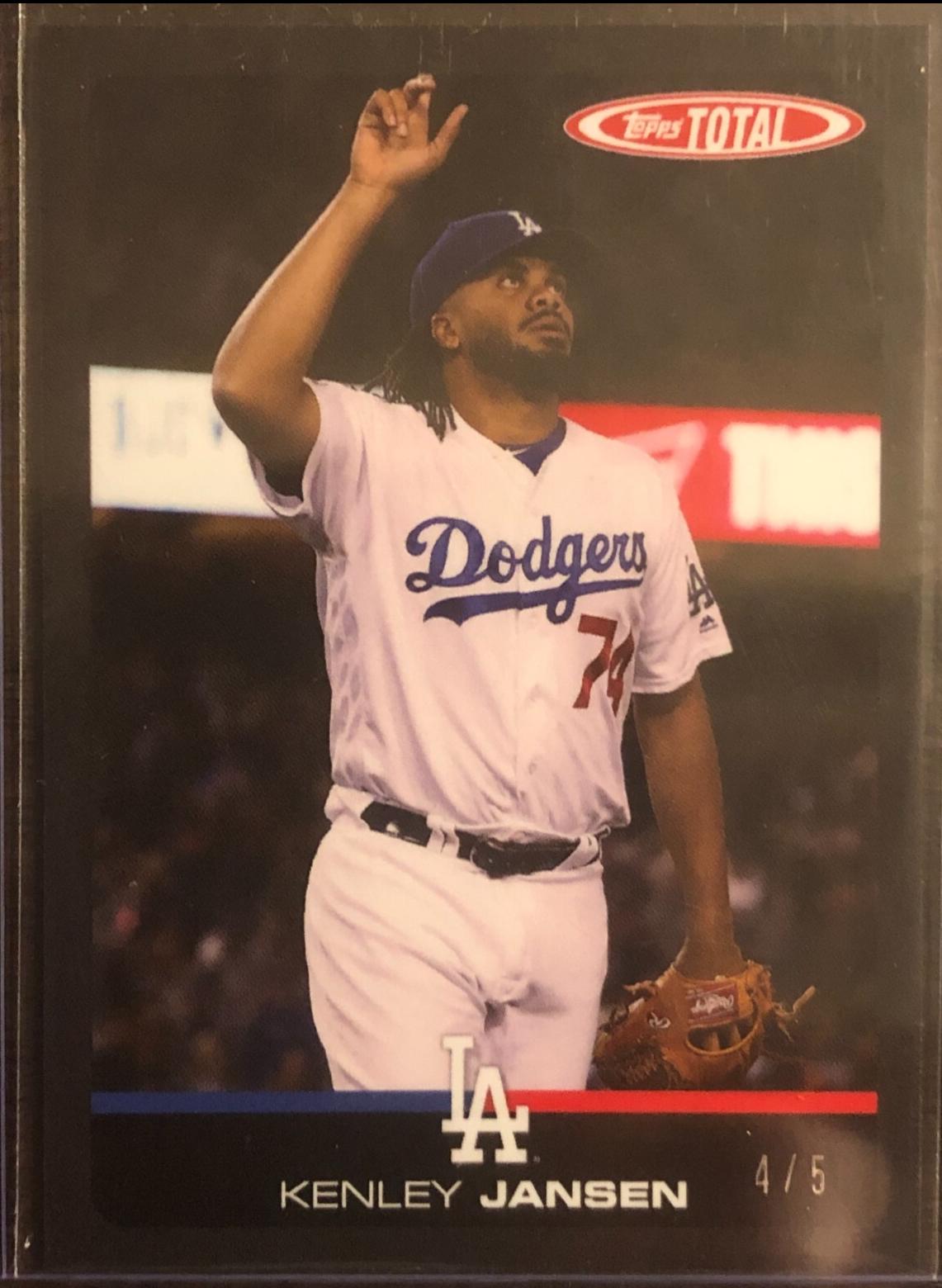 Kenley Jansen #79B 2019 Topps Total Baseball