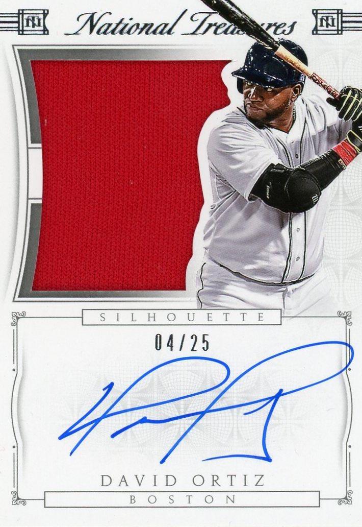 David Ortiz #12 Baseball Cards 2015 Panini National Treasures