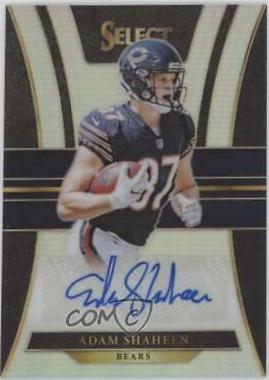 Adam Shaheen #RS-AS Football Cards 2017 Panini Select Rookie Signatures Prizm