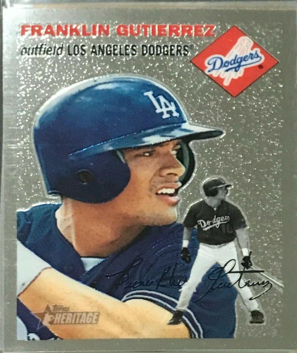 Franklin Gutierrez #THC16 Baseball Cards 2003 Topps Heritage Chrome