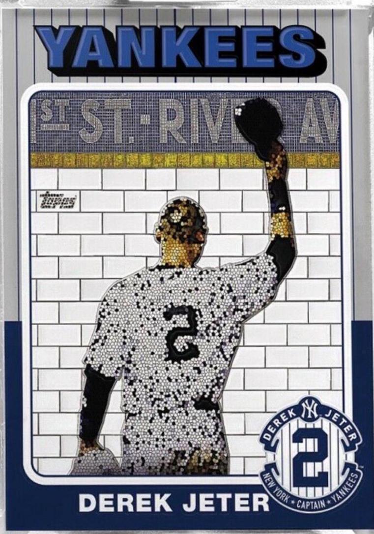 Derek Jeter #29 2021 Topps Project 70 Baseball