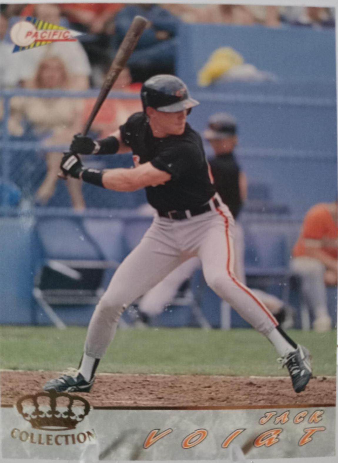 Jack Voigt #47 Baseball Cards 1994 Pacific Crown Collection