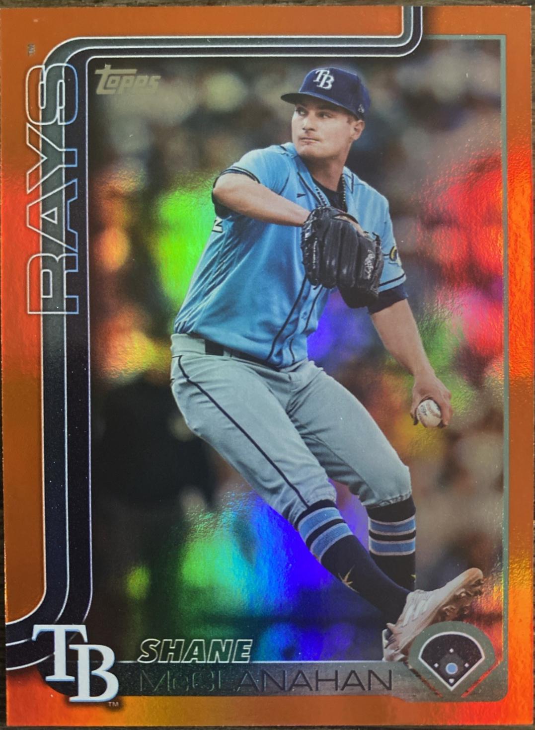 Shane McClanahan [Orange Holo Foil] #492