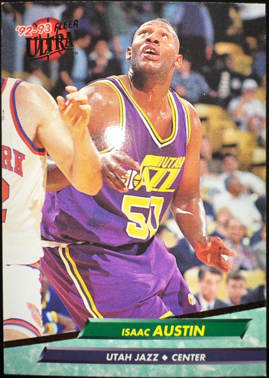 Isaac Austin #361 Basketball Cards 1992 Ultra