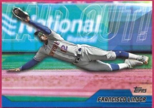 Francisco Lindor #LO-17 Baseball Cards 2023 Topps Update Laid Out