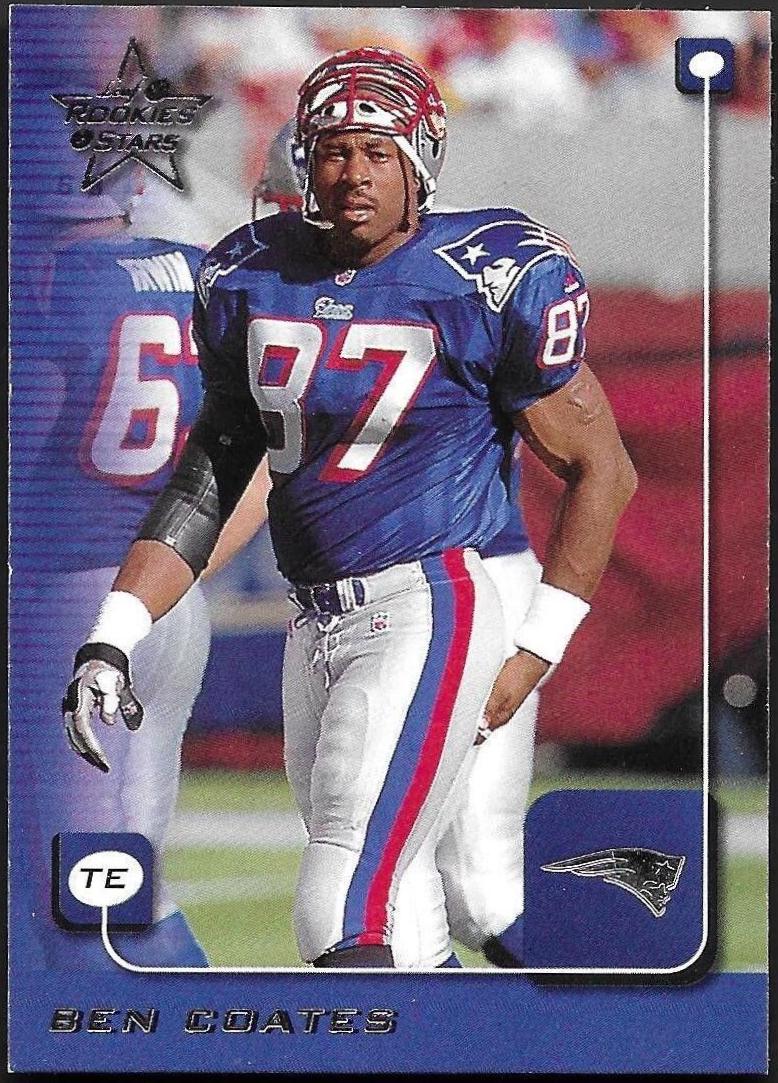 Ben Coates #122 1999 Leaf Rookies & Stars Football