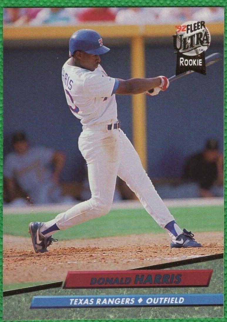 Donald Harris #443 Baseball Cards 1992 Ultra