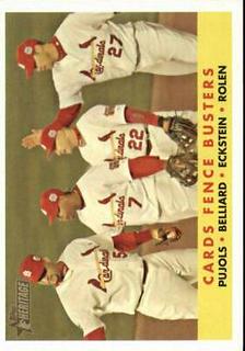 Belliard, Eckstein, Pujols, Rolen