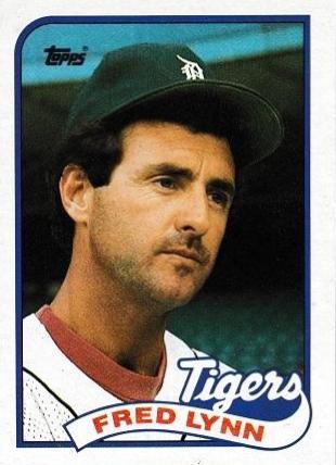 Fred Lynn #416 Baseball Cards 1989 Topps