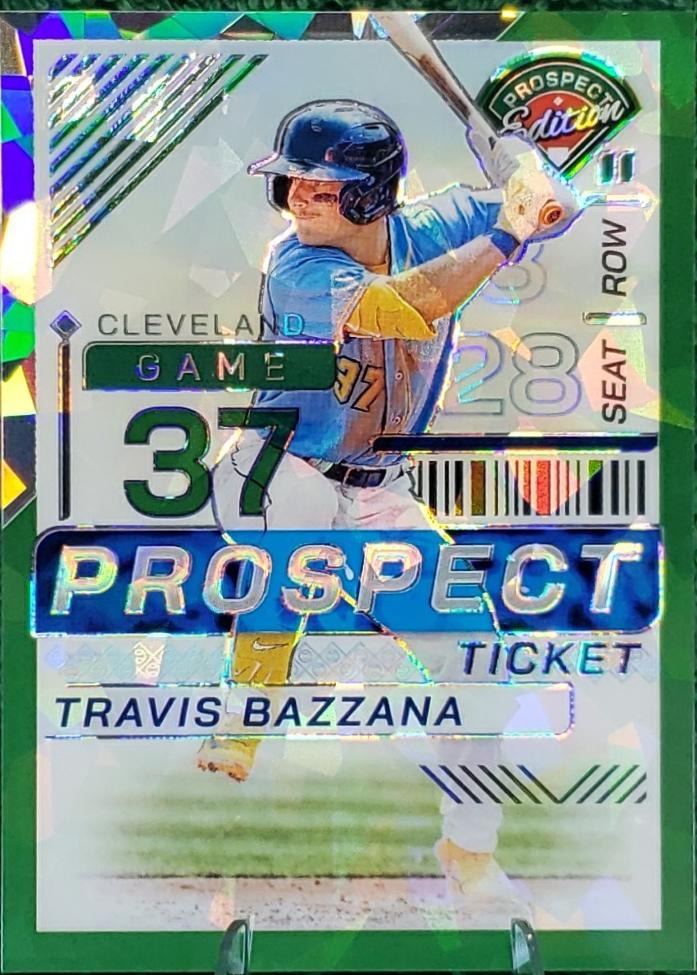 Travis Bazzana [Green Ice Ticket Holo] #5