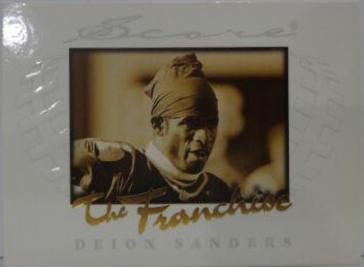 Deion Sanders #15 Football Cards 1997 Panini Score Franchise