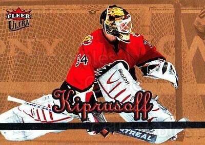 Miikka Kiprusoff #30 Hockey Cards 2005 Ultra