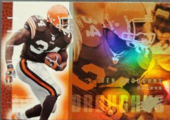 Reuben Droughns #22 Football Cards 2006 Spx