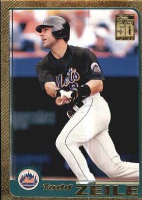 todd zeile #493 Baseball Cards 2001 Topps Gold