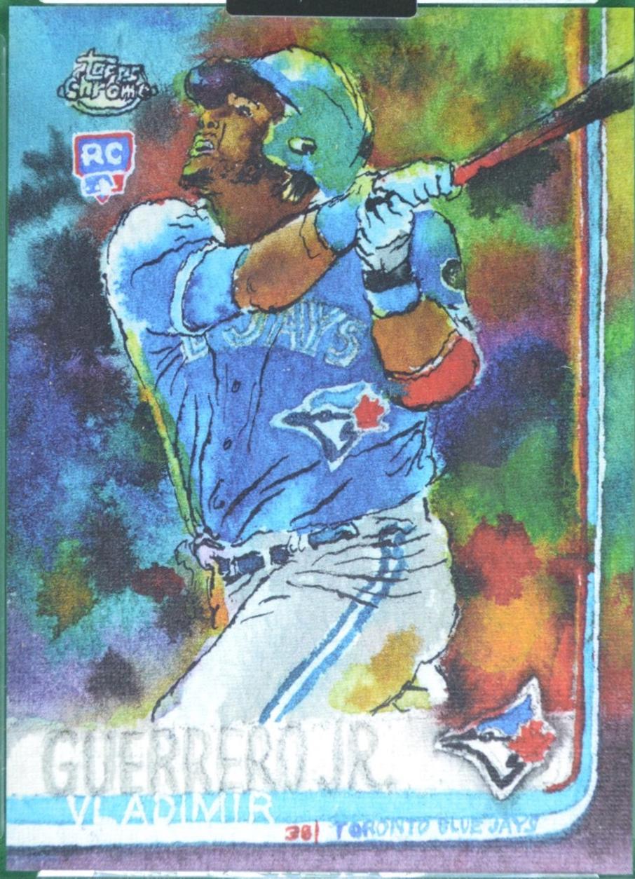 Vladimir Guerrero Jr. [Canvas Stock SSP] #23