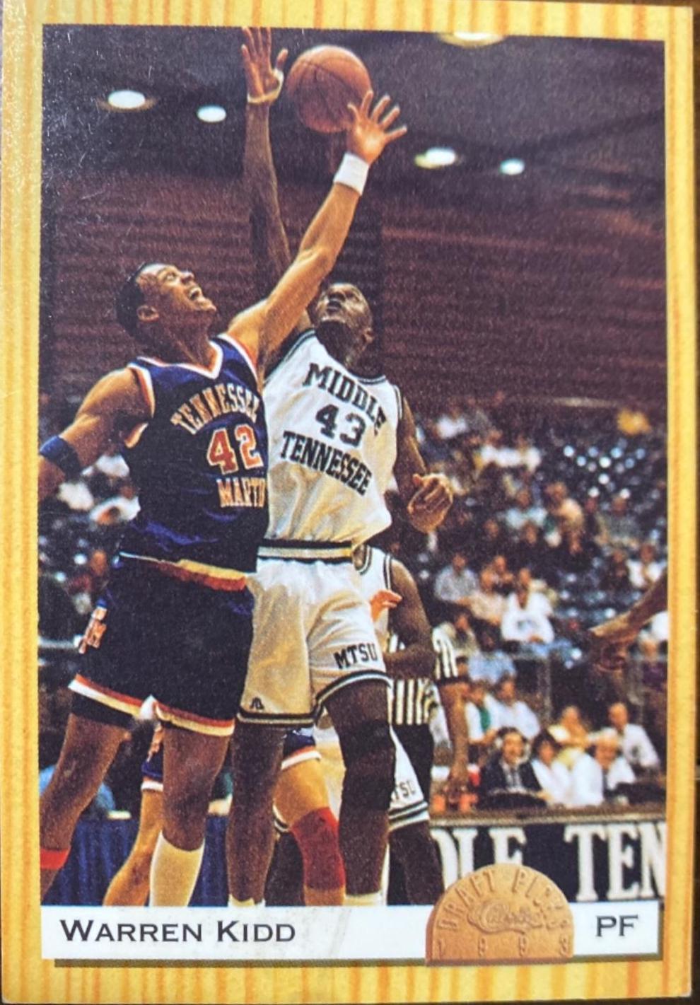 Warren Kidd #48 1993 Classic Draft Picks Basketball