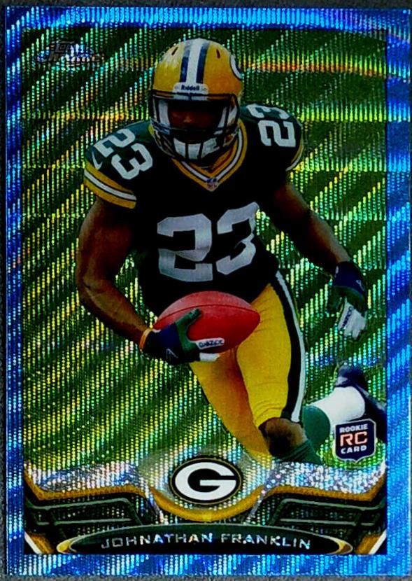 Johnathan Franklin [Blue Wave Refractor] #217