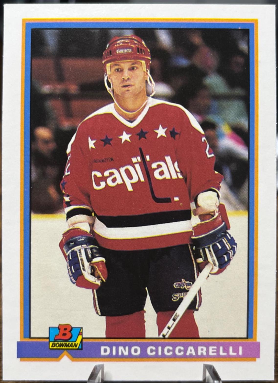 Dino Ciccarelli #302 Hockey Cards 1991 Bowman
