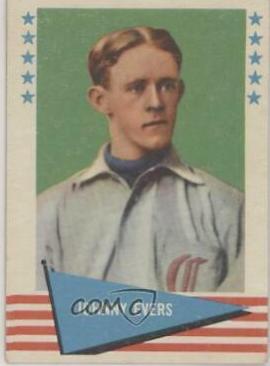 Johnny Evers #23 Baseball Cards 1961 Fleer