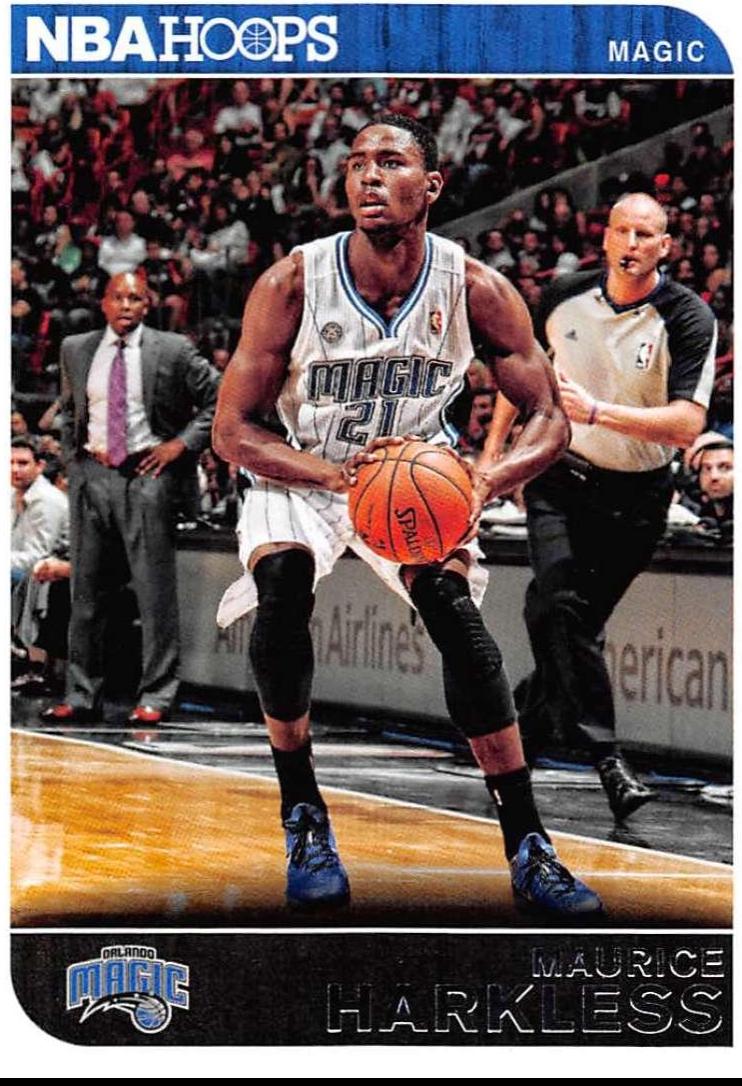 Maurice Harkless Basketball Cards 2014 Panini Hoops