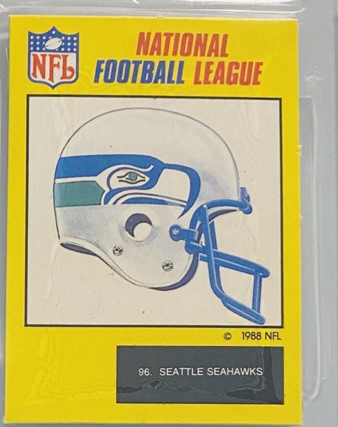 Seattle Seahawks #96 1988 Monty Gum Football