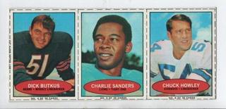 Charlie Sanders, Chuck Howley, Dick Butkus