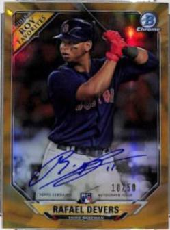 Rafael Devers [Gold Refractor] #CRA-RD
