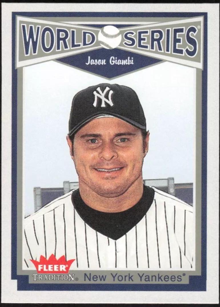 Jason Giambi #7 Baseball Cards 2004 Fleer Tradition