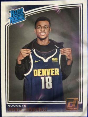 Jarred Vanderbilt #151 Basketball Cards 2018 Panini Donruss
